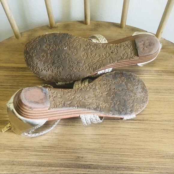 Bamboo Gold Beginning Gladiador Sandals Women’s Sz. 8.5 - Picture 8 of 10
